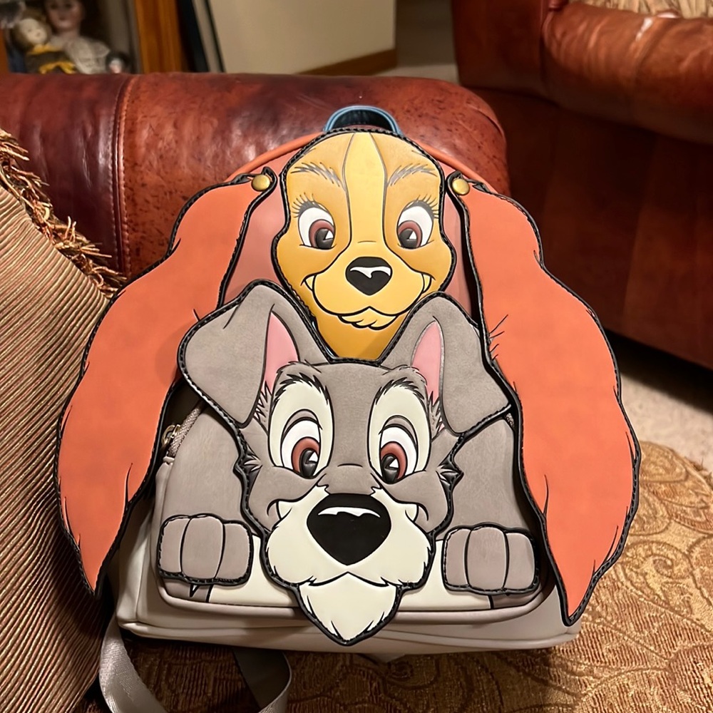 Lady and The Tramp Loungefly Mini Backpack